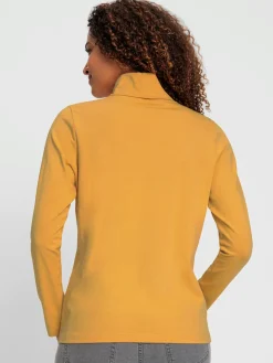 Collection L T-Shirts<T-shirt à col roulé col roulé flatteur