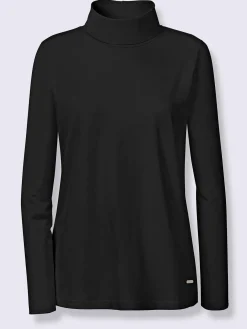 Collection L T-Shirts<T-shirt à col roulé col roulé flatteur