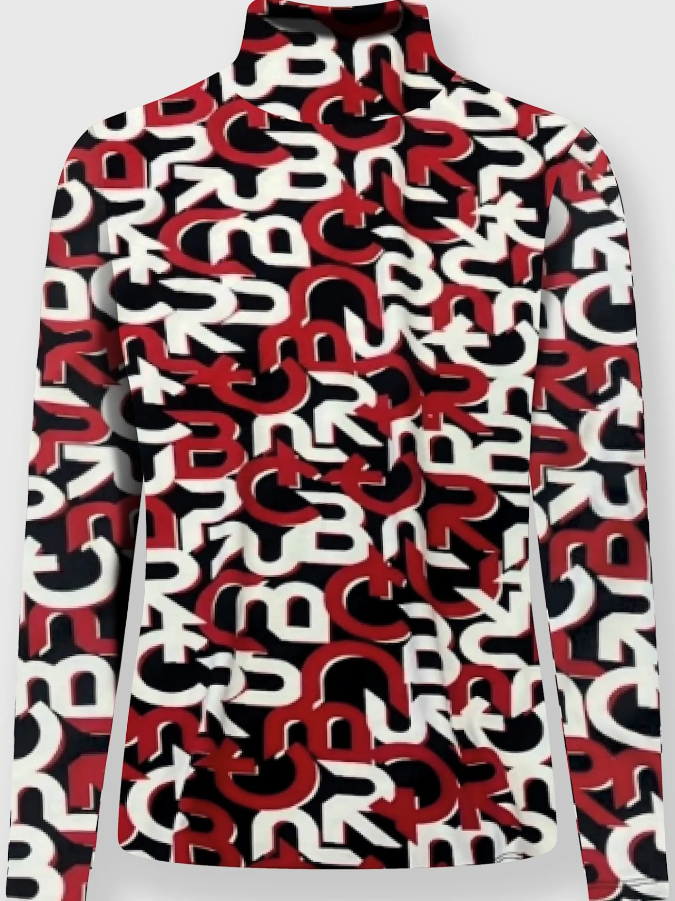 Rick Cardona T-Shirts<T-shirt à col roulé motif imprimé exclusif