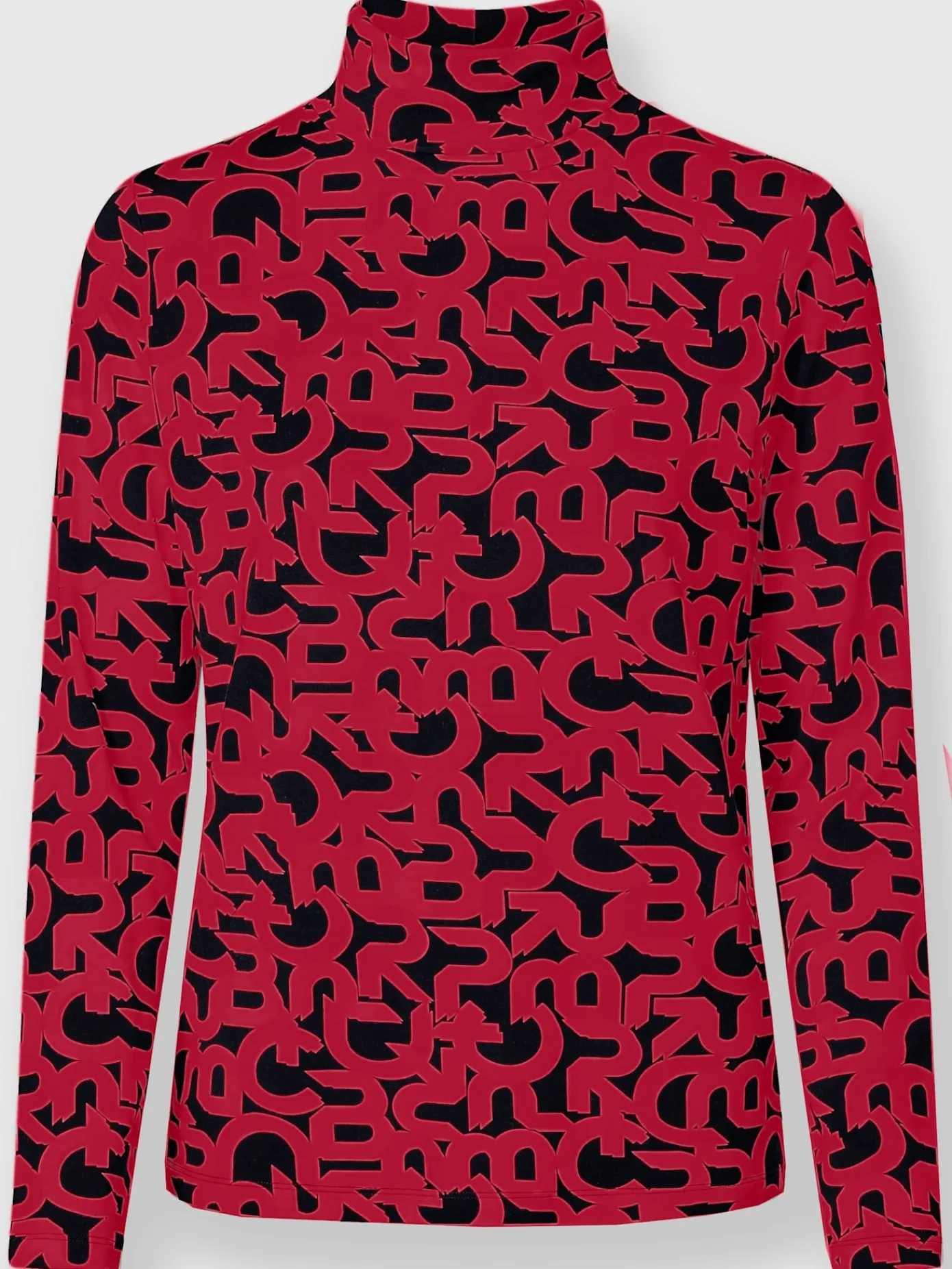 Rick Cardona T-Shirts<T-shirt à col roulé motif imprimé exclusif