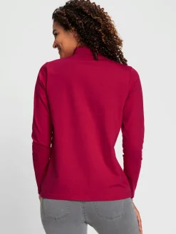 Collection L T-Shirts<T-shirt à col roulé qualité coton