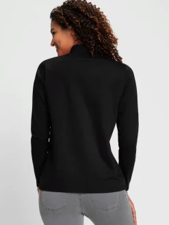 Collection L T-Shirts<T-shirt à col roulé qualité coton