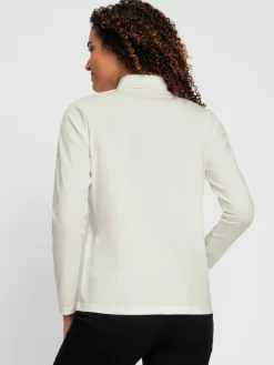 Collection L T-Shirts<T-shirt à col roulé qualité coton