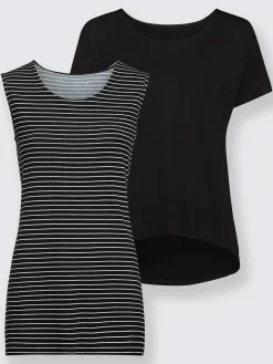 Collection L T-Shirts<T-shirt + débardeur