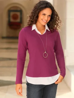 Collection L T-Shirts<T-shirt 2 en 1 aspect 2 en 1 tendance