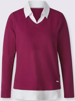 Collection L T-Shirts<T-shirt 2 en 1 aspect 2 en 1 tendance