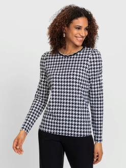 T-Shirts<T-shirt à encolure ronde 95% coton