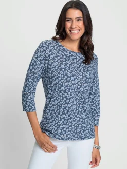 T-Shirts<T-shirt à encolure ronde 50% coton