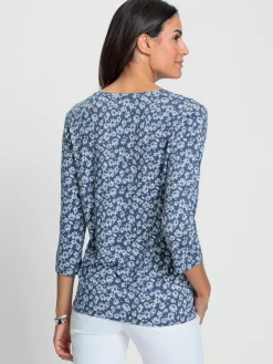 T-Shirts<T-shirt à encolure ronde 50% coton