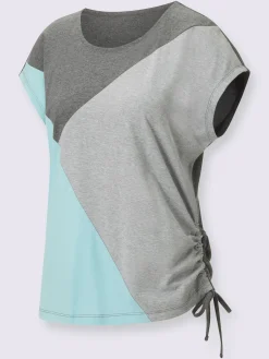 Collection L T-Shirts<T-shirt à encolure ronde 68% coton