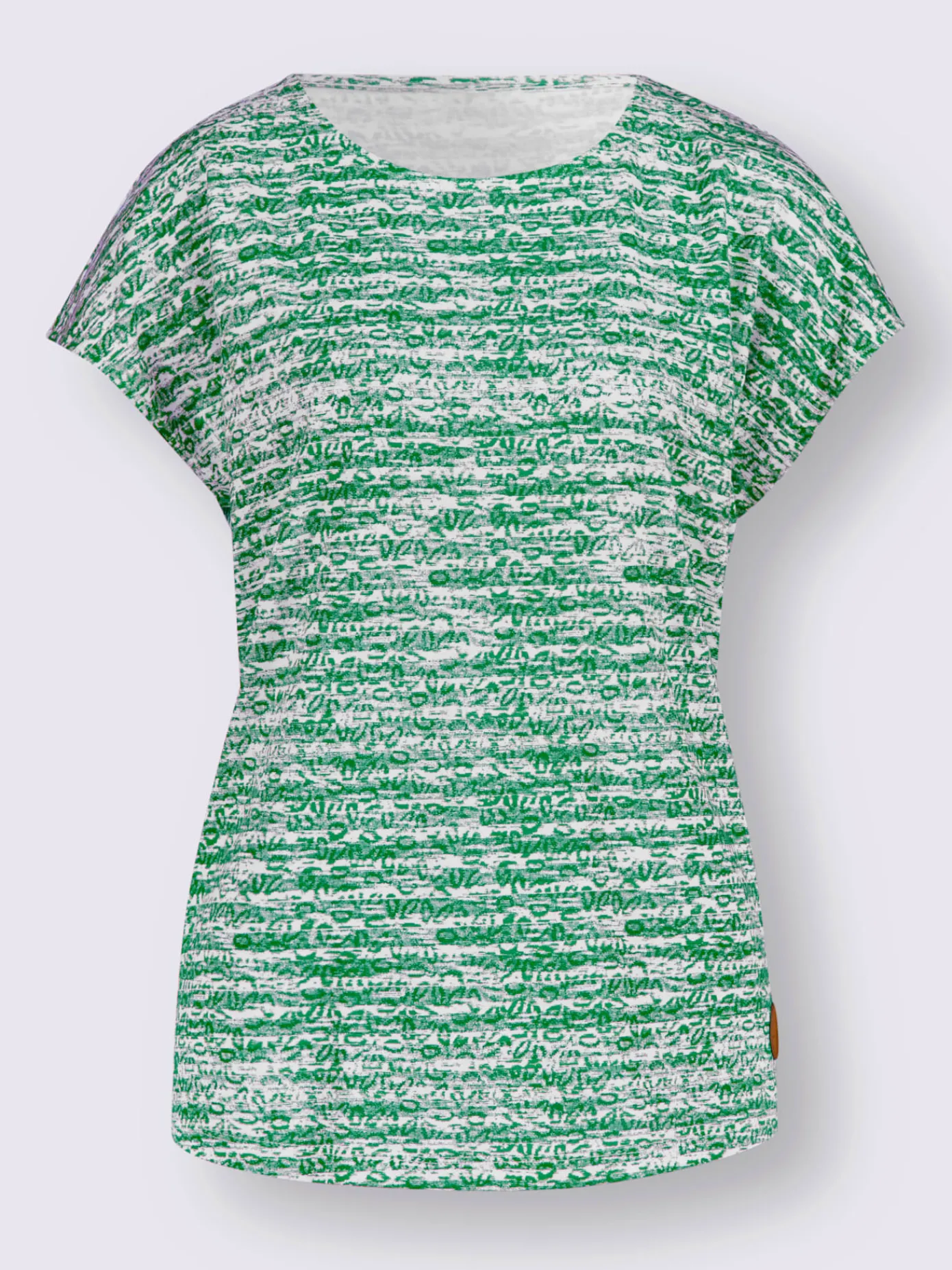 Collection L T-Shirts<T-shirt à encolure ronde 50% coton