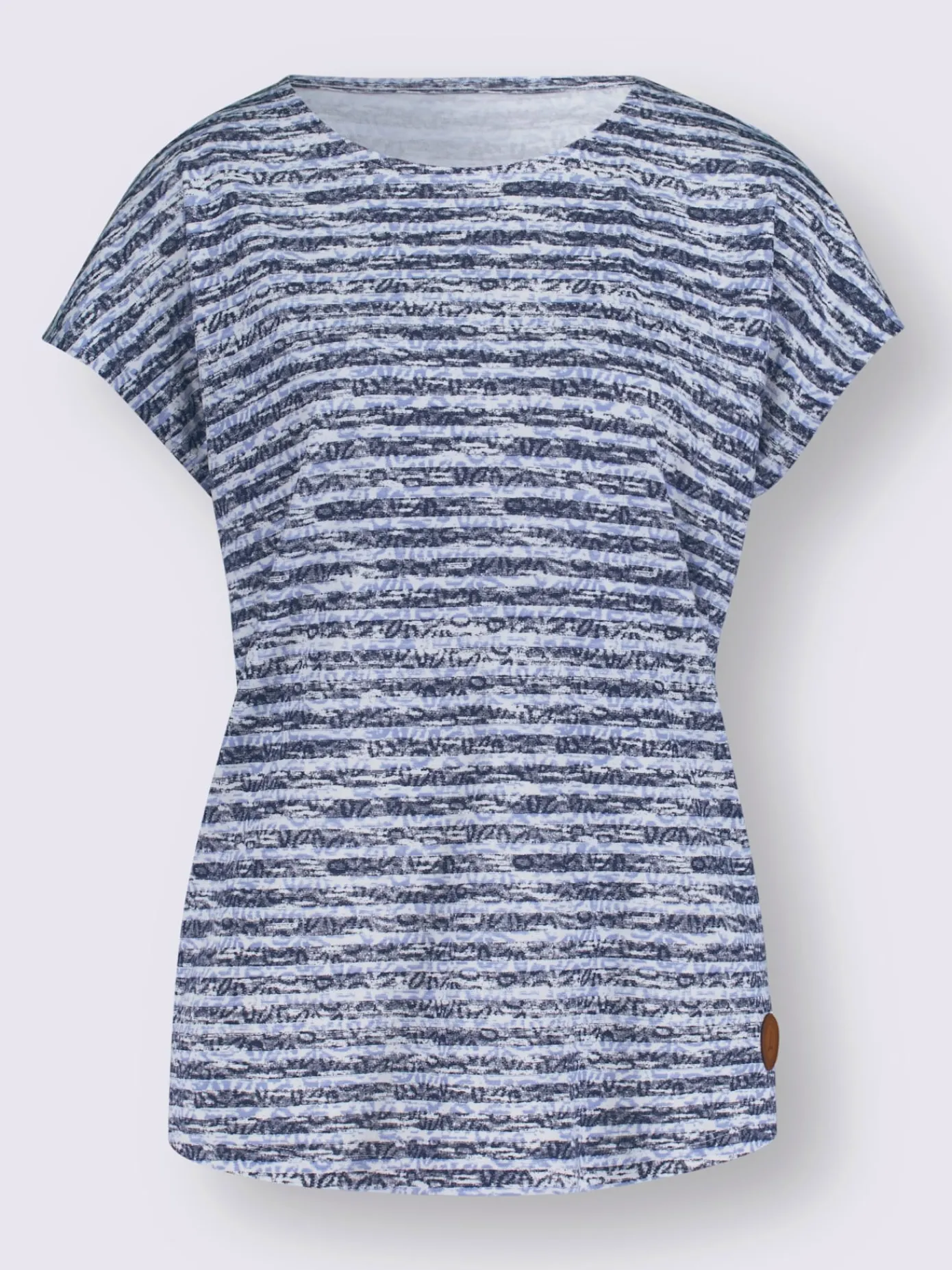 Collection L T-Shirts<T-shirt à encolure ronde 50% coton