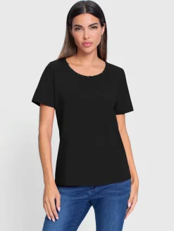 Rick Cardona T-Shirts<T-shirt à encolure ronde à encolure ronde