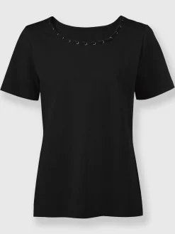 Rick Cardona T-Shirts<T-shirt à encolure ronde à encolure ronde