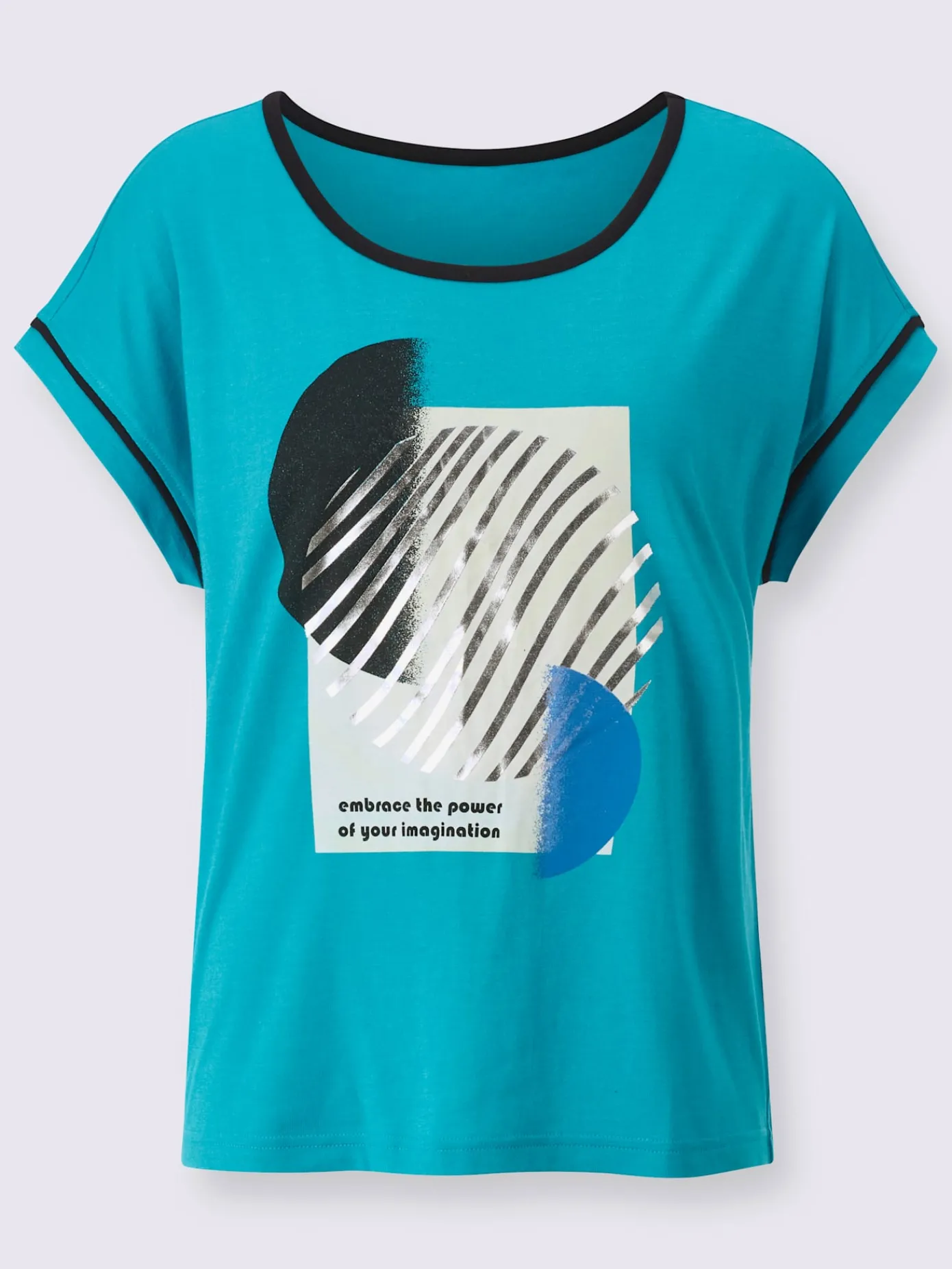 T-Shirts<T-shirt à encolure ronde 50% modal