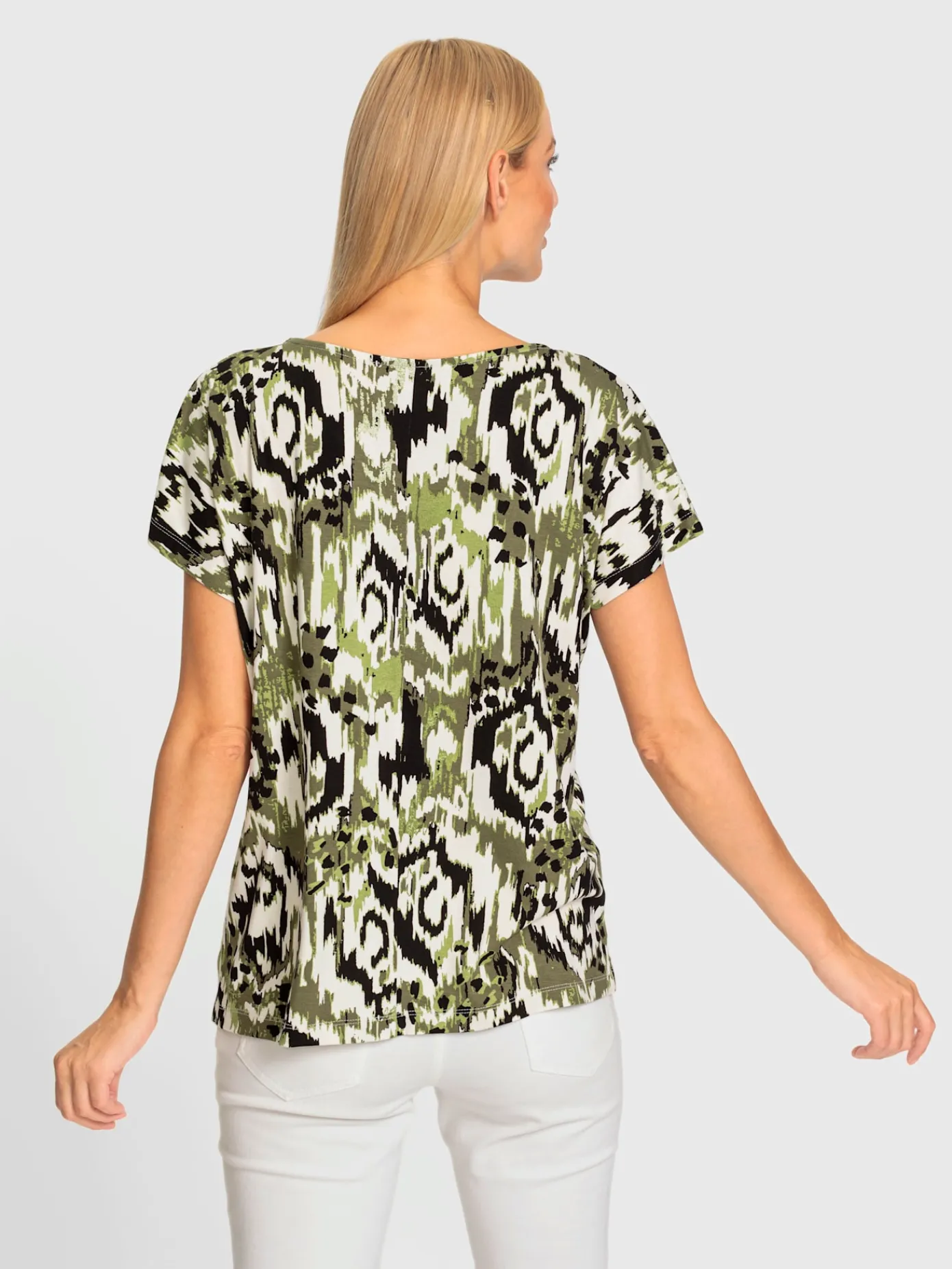 Rick Cardona T-Shirts<T-shirt à encolure ronde coutures contrastées