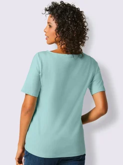 CREATION L PREMIUM T-Shirts<T-shirt à encolure ronde haute qualité