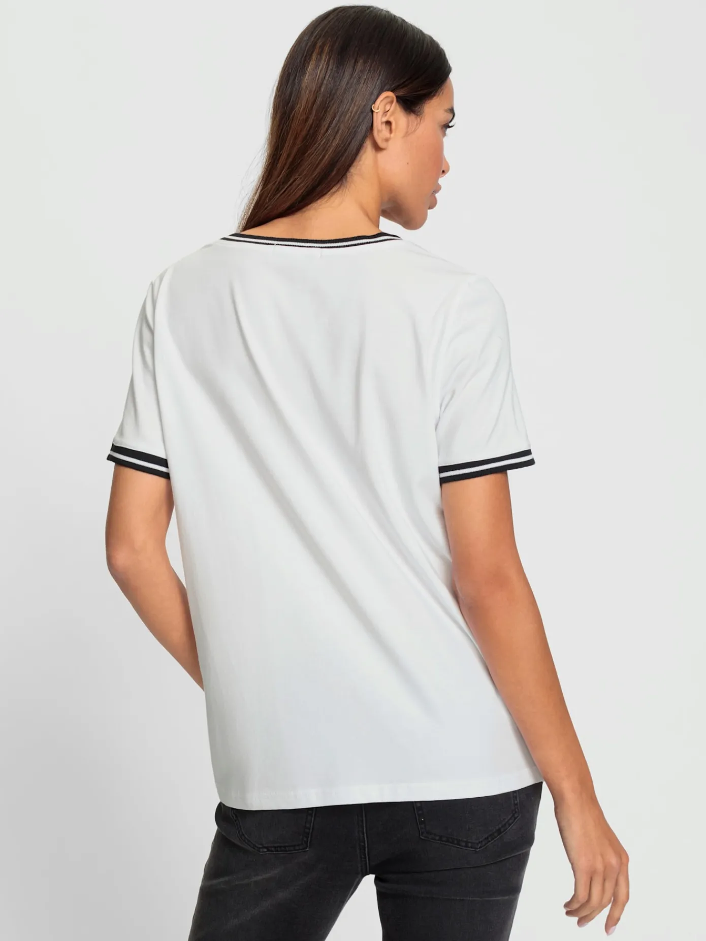 Rick Cardona T-Shirts<T-shirt à encolure ronde imprimé tendance