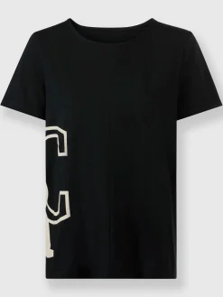 Rick Cardona T-Shirts<T-shirt à encolure ronde inscription tendance