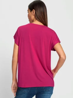 Rick Cardona T-Shirts<T-shirt à encolure ronde joli imprimé devant