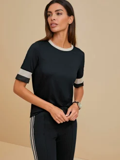 Rick Cardona T-Shirts<T-shirt à encolure ronde joli mélange de matières