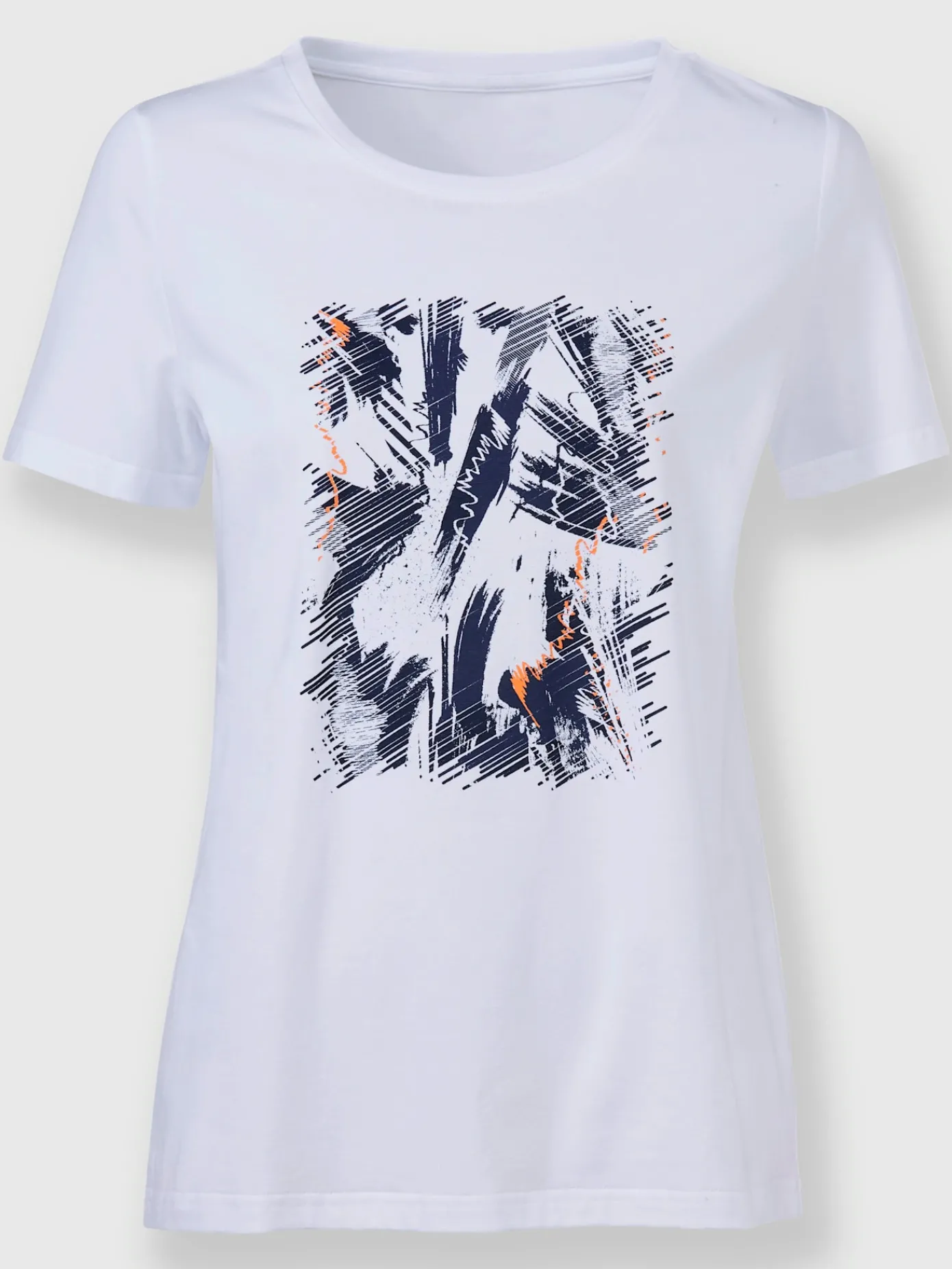 Rick Cardona T-Shirts<T-shirt à encolure ronde joli imprimé devant