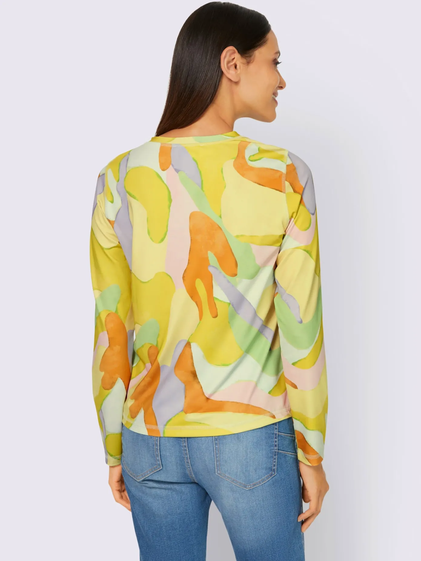 Rick Cardona T-Shirts<T-shirt à encolure ronde élasthanne