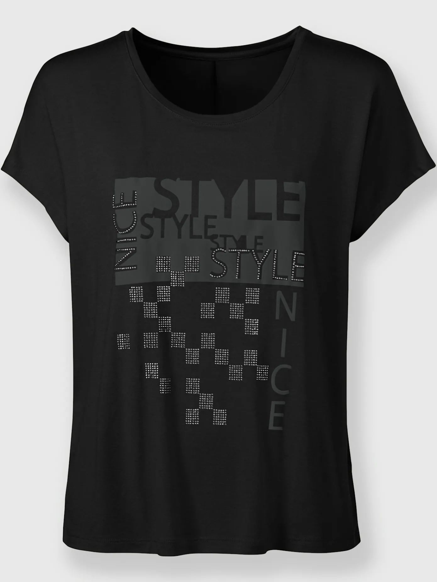 Rick Cardona T-Shirts<T-shirt à encolure ronde motif imprimé exclusif devant