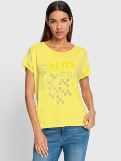 Rick Cardona T-Shirts<T-shirt à encolure ronde motif imprimé exclusif devant