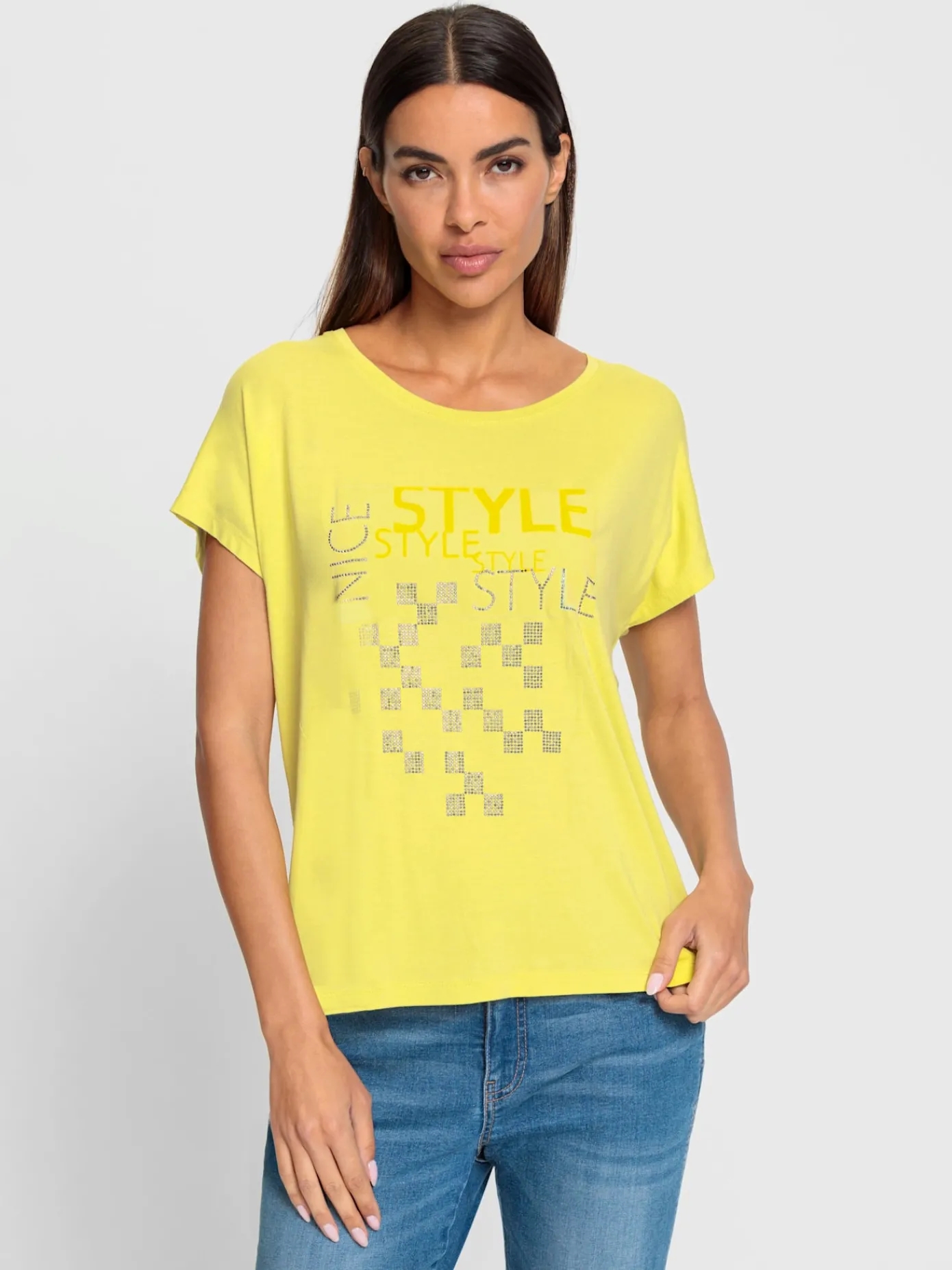 Rick Cardona T-Shirts<T-shirt à encolure ronde motif imprimé exclusif devant