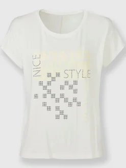 Rick Cardona T-Shirts<T-shirt à encolure ronde motif imprimé exclusif devant