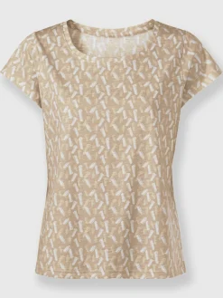 T-Shirts<T-shirt à encolure ronde pur coton