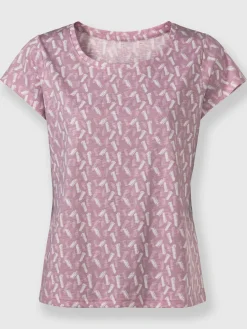 T-Shirts<T-shirt à encolure ronde pur coton