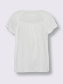 Linea Tesini T-Shirts<T-shirt à encolure ronde pur coton