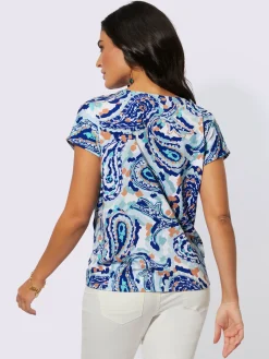 Creation L T-Shirts<T-shirt à encolure ronde qualité lyocell