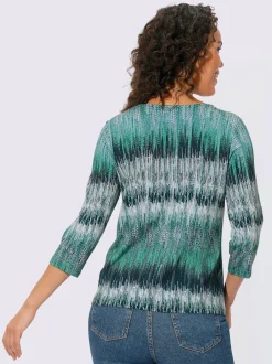 Collection L T-Shirts<T-shirt à encolure ronde qualité viscose douce