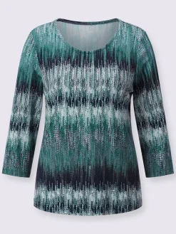 Collection L T-Shirts<T-shirt à encolure ronde qualité viscose douce