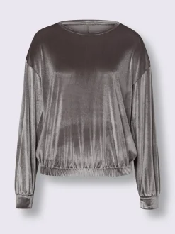 Linea Tesini T-Shirts<T-shirt à encolure ronde qualité joliment chatoyante