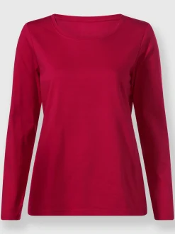 T-Shirts<T-shirt à encolure ronde qualité coton