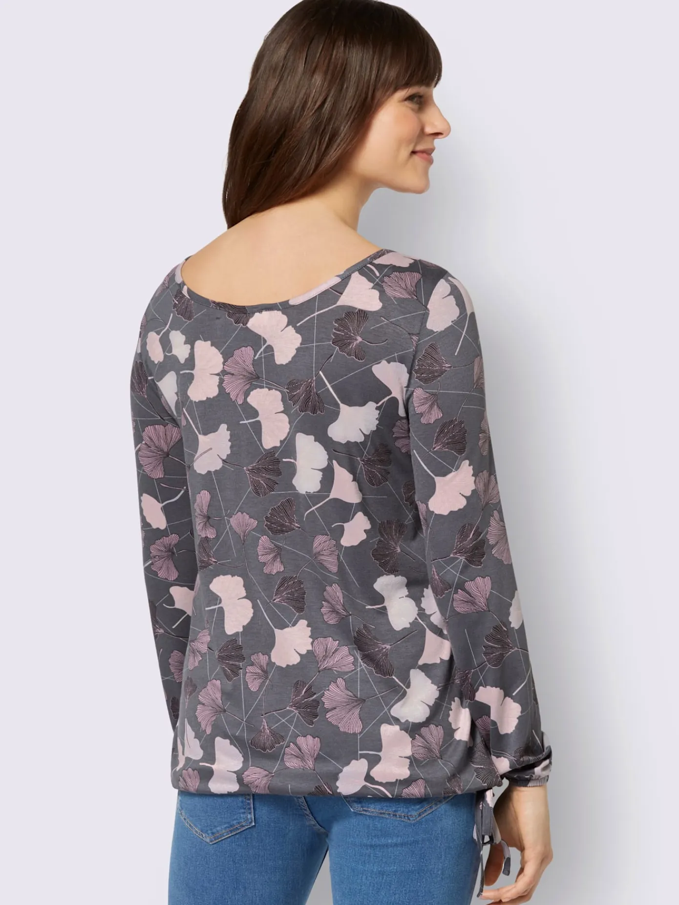 T-Shirts<T-shirt à encolure ronde qualité viscose douce