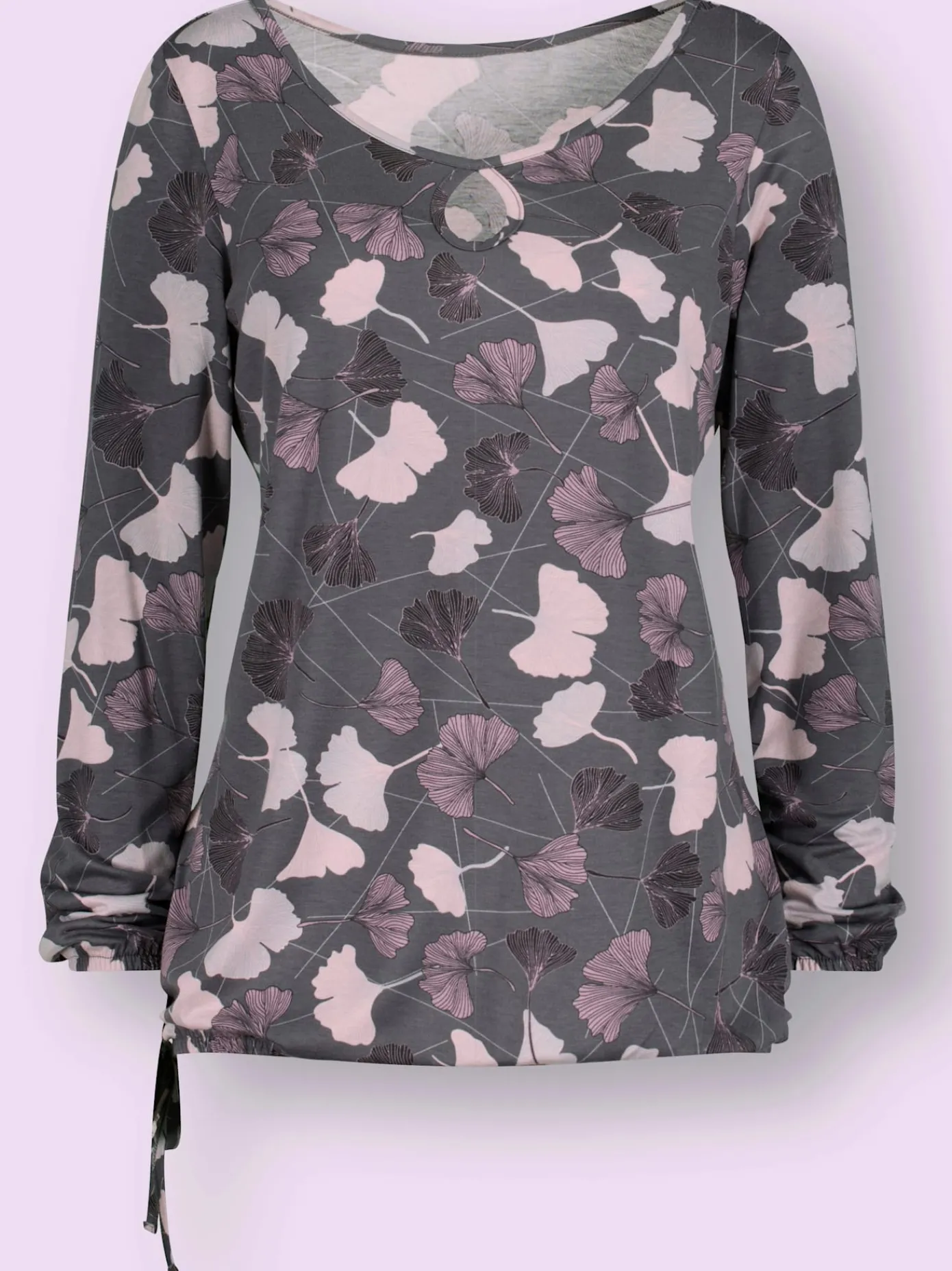 T-Shirts<T-shirt à encolure ronde qualité viscose douce