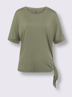 Linea Tesini T-Shirts<T-shirt à encolure ronde qualité viscose douce