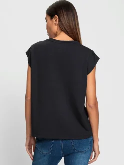 Rick Cardona T-Shirts<T-shirt à encolure ronde ultra-doux avec modal