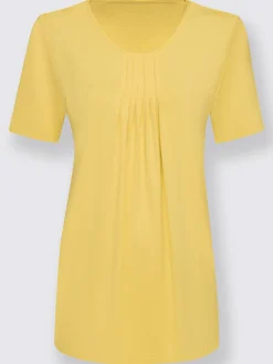 T-Shirts<T-shirt à encolure ronde viscose