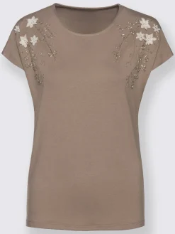 Fair Lady Tenues De Cérémonie|T-Shirts<T-shirt à encolure ronde viscose