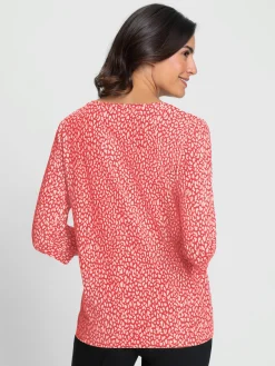 T-Shirts<T-shirt à manches 3/4 50% coton