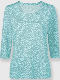 T-Shirts<T-shirt à manches 3/4 50% coton