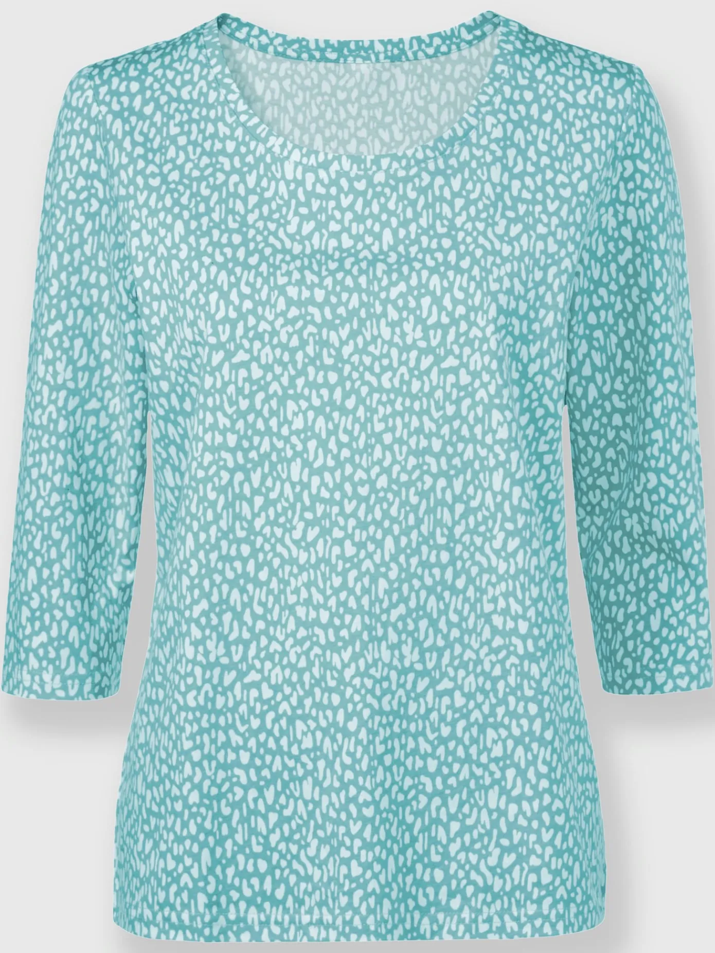 T-Shirts<T-shirt à manches 3/4 50% coton