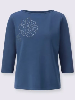 Creation L T-Shirts<T-shirt à manches 3/4 50% modal