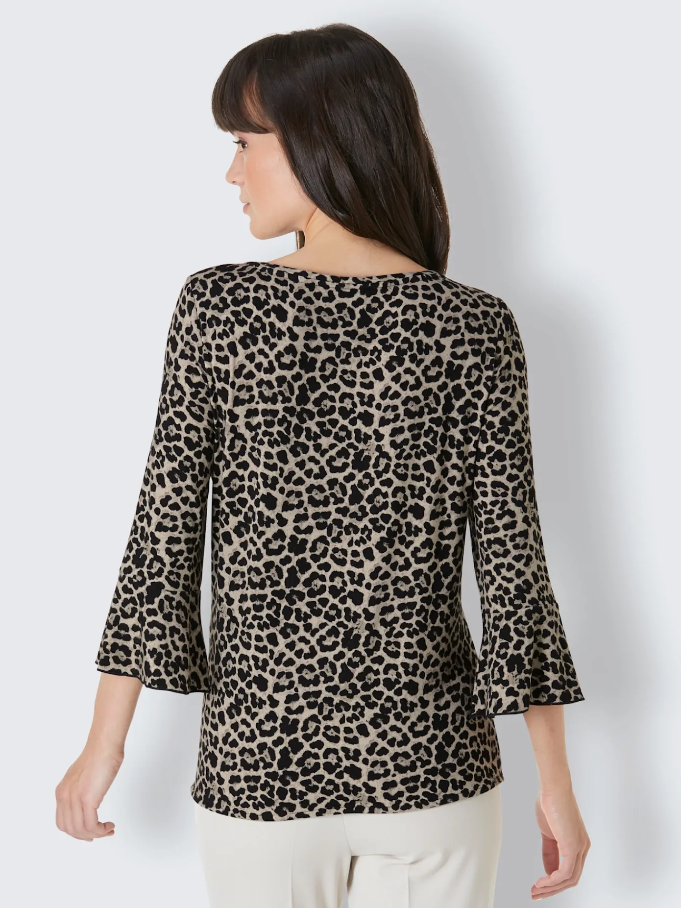 CREATION L PREMIUM Tenues De Cérémonie|T-Shirts<T-shirt à manches 3/4 contient de la soie